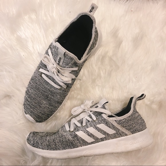 Adidas Cloudfoam White / Gray 8 - Picture 3 of 3